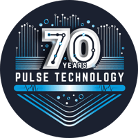 The Pulse Technology 70th Anniversary Logo