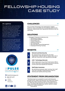 A preview of the Fellowship Housing Case Study