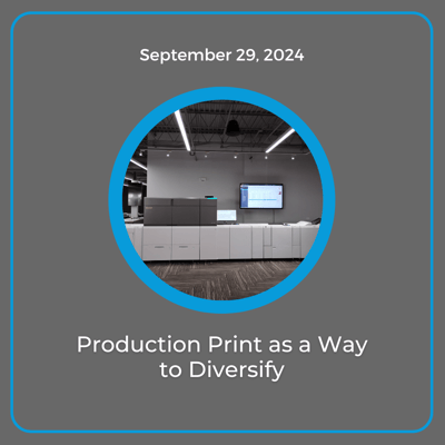 The Sharp BP-1200S Production Printer in the Pulse Technology showroom in Schaumburg, IL