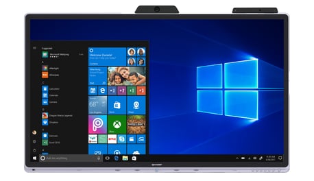 Sharp Windows Collaboration Display