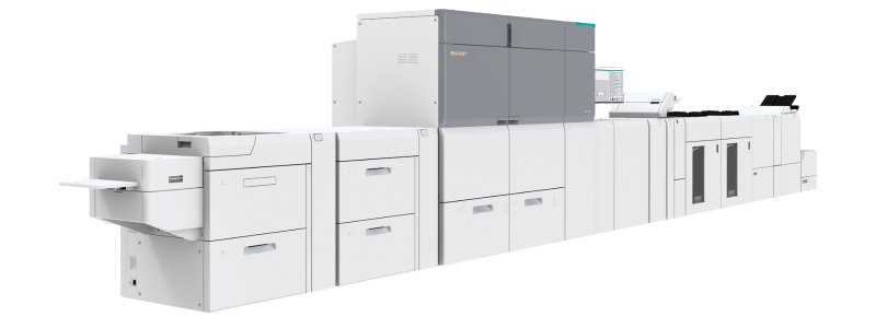 The Sharp BP-1200C Production Printer